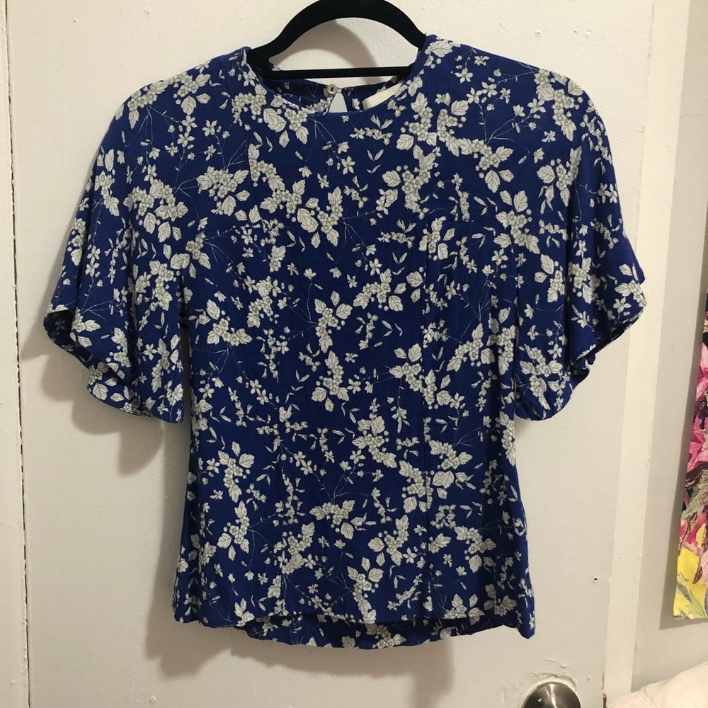H&M flower blouse